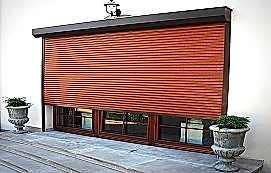 Комбинированные рольставни фото