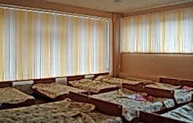 Вертикальные жалюзи в детский сад